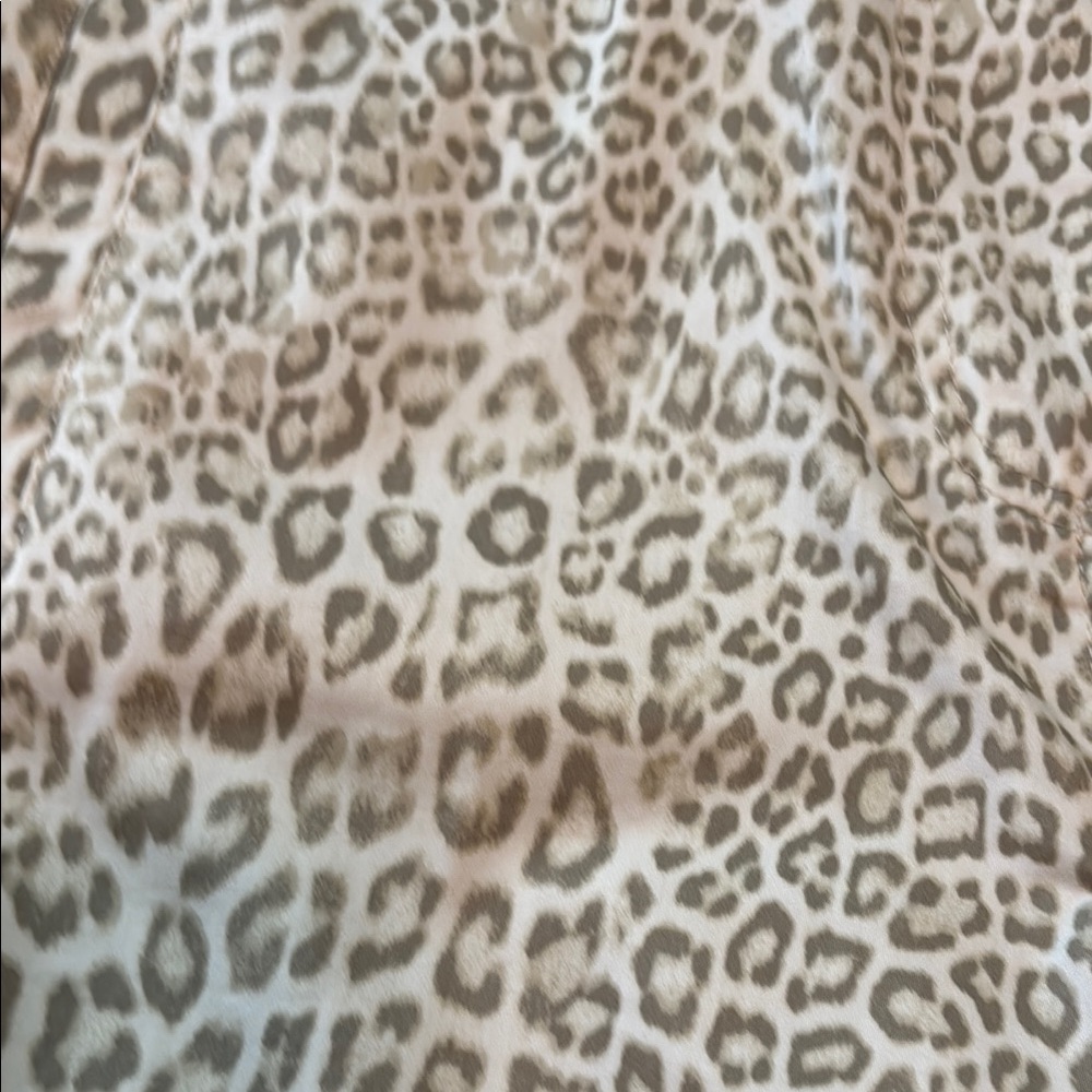 Chico’s Leopard Print Cargo Pants - Picture 3 of 7